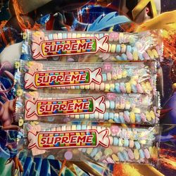 Supreme Smarties Box Logo Necklace SS22 Pack of 4