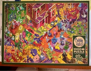 1,000 Piece Puzzle - Cobble Hill - All Hallow's Eve