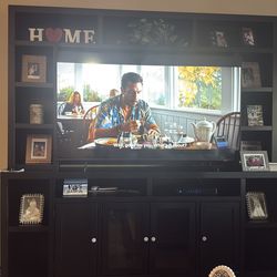 Black Tv entertainment  center