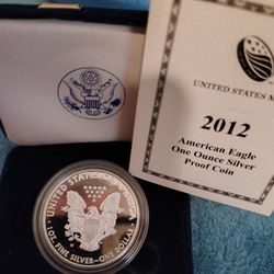 American Eagle One Ounce Silver Proof Coin