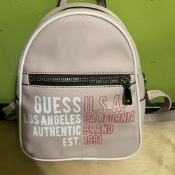 Pink Backpack, Guess