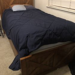 Twin Bed/Night Stand 