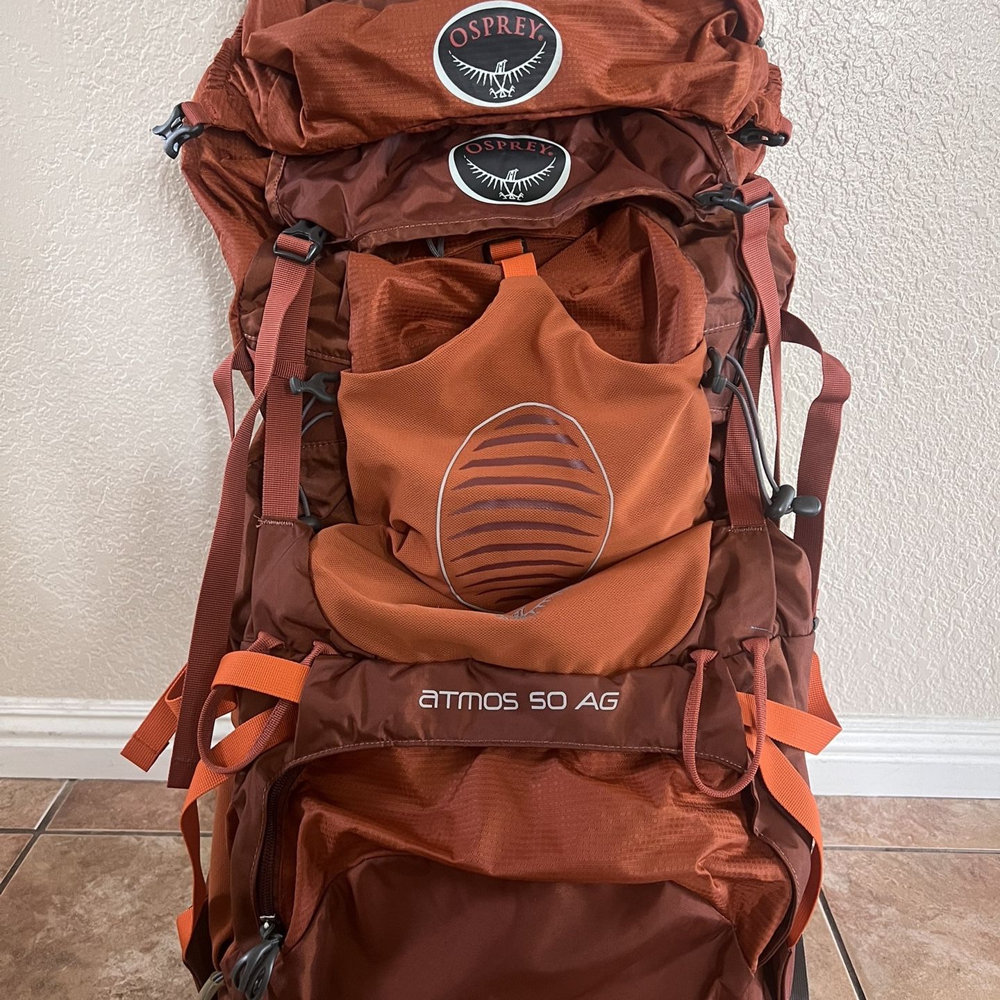 Osprey atmos ag 50 cinnabar red best sale