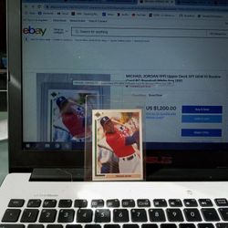 Michael Jordan Baseball Card