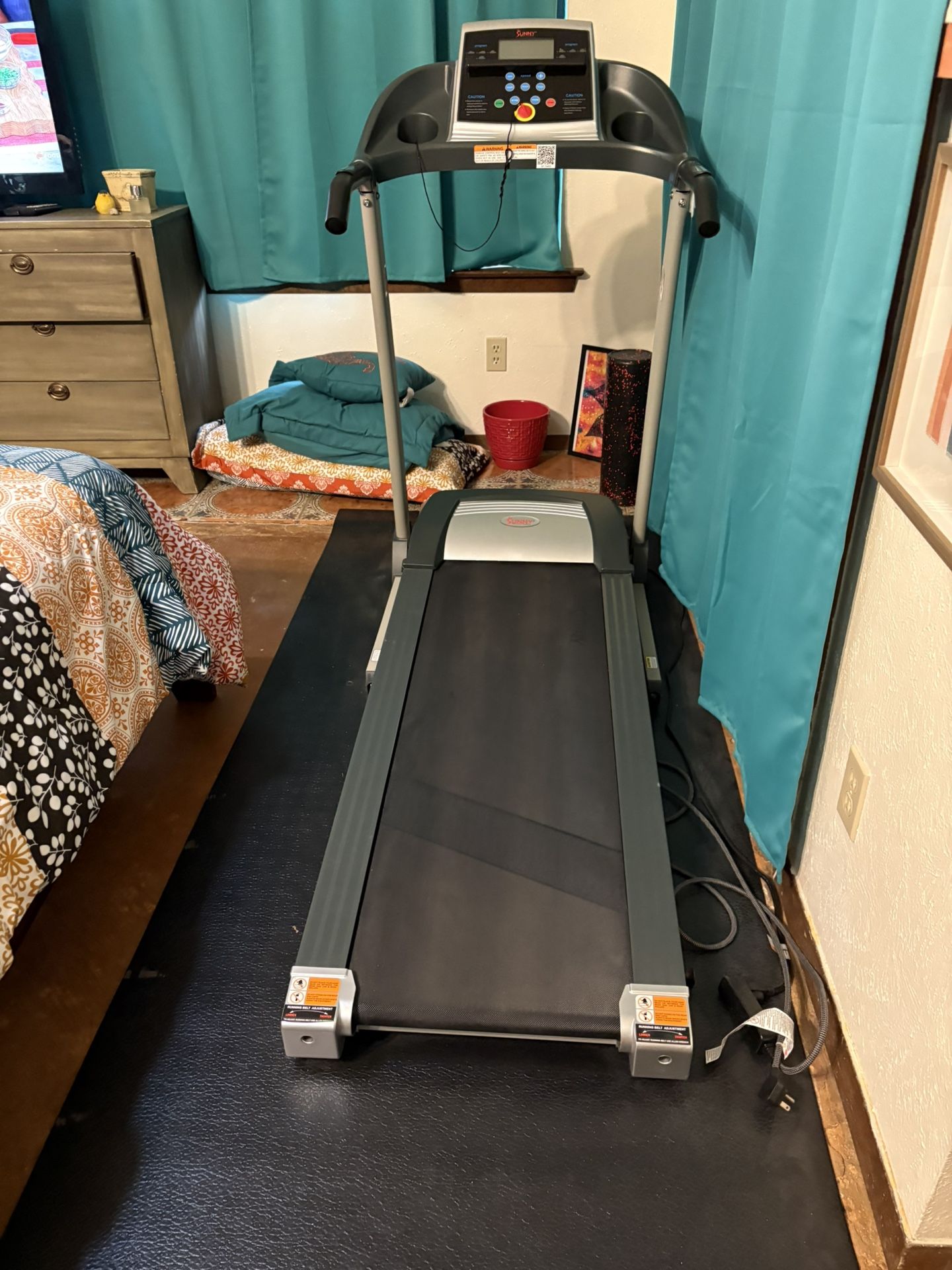 Sunny Treadmill With Mat