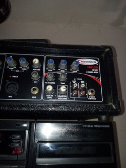 HARBINGER MIXER MICS OR INSTRUMENTS