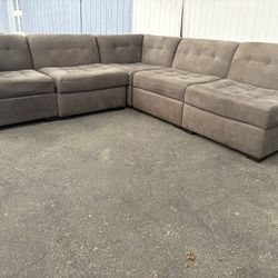 5 Piece Modular Sectional Couch