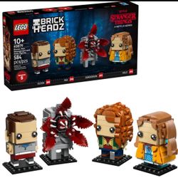 LEGO 40879 Eleven, Max, Demogorgon, & Holly Brickheadz Stranger Things