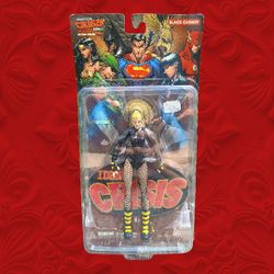 MOC DC Direct JLA Justice League Identity Crisis Black Canary 7" Action Figure