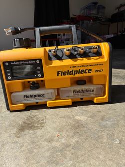 Fieldpiece VP67 Vacuum Pump – 6 CFM