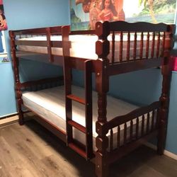 Solid Wood Bunk Bed Available For Immediate Delivery