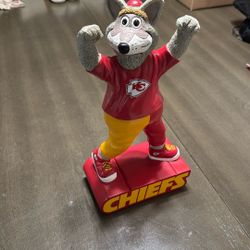 Kansas City Chiefs Mascot Statue