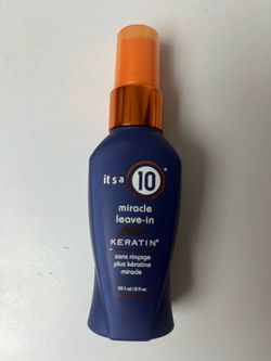 It's a 10 Ten Miracle OIL PLUS KERATIN (2oz) Hair Serum for Extra Moisture with Protein Keratins