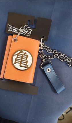 Dragonball Z wallet with chain