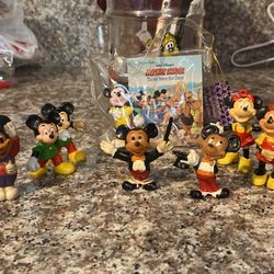 1970-80s Vintage Mickey And Minnie Mouse Walt Disney Productions - Disney Tailand
