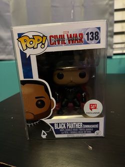 Black Panther (unmasked) Funko Pop 138