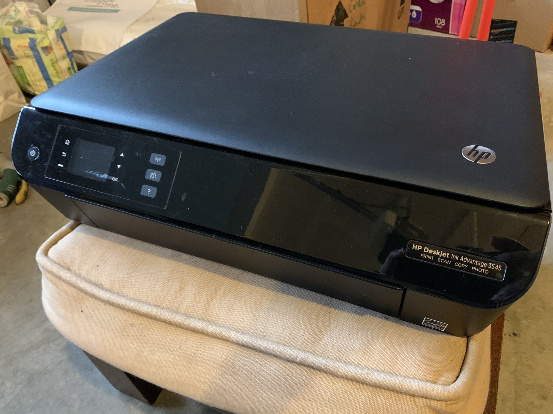 HP deskjet 3545 printer + scanner