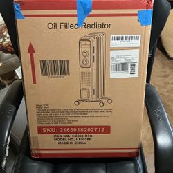 1200watt Oil Radiator Electric Heater 