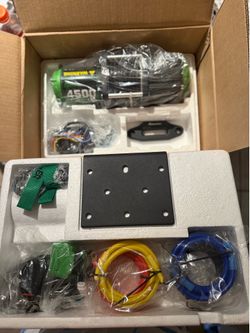 Stimulator 4500 ATV/UTV winch 50’ 1/4” synthetic rope  brand new $120 firm in n Lakeland