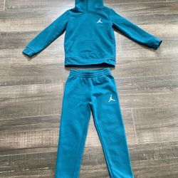 Jordan Toddler Size 7 MJ Brooklyn Fleece Set - Oxidize Green