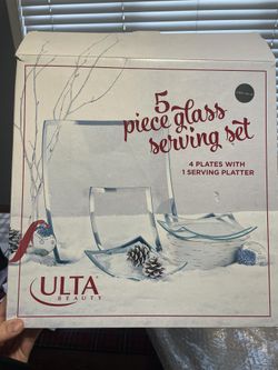 Glass Serving Set