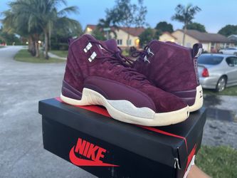 Jordan 12 Burgundy’s 