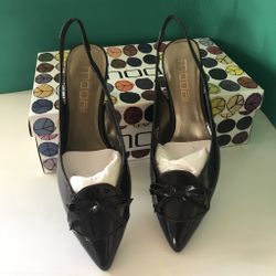 NIB Moda Spana Women's Minoa Pump,Dark Brown,6.5 M