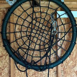 Tire Web Tree Swing - 360 Rotate - Hanging Strong