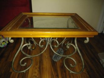 Old end table