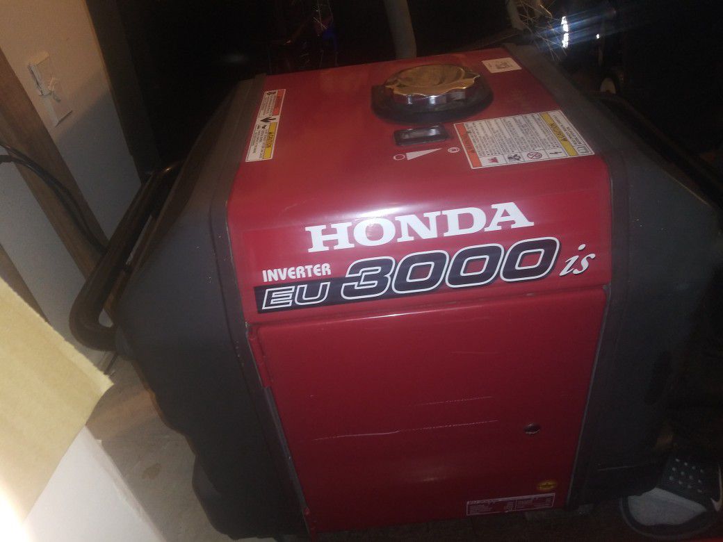 Honda EU 3000 is generator