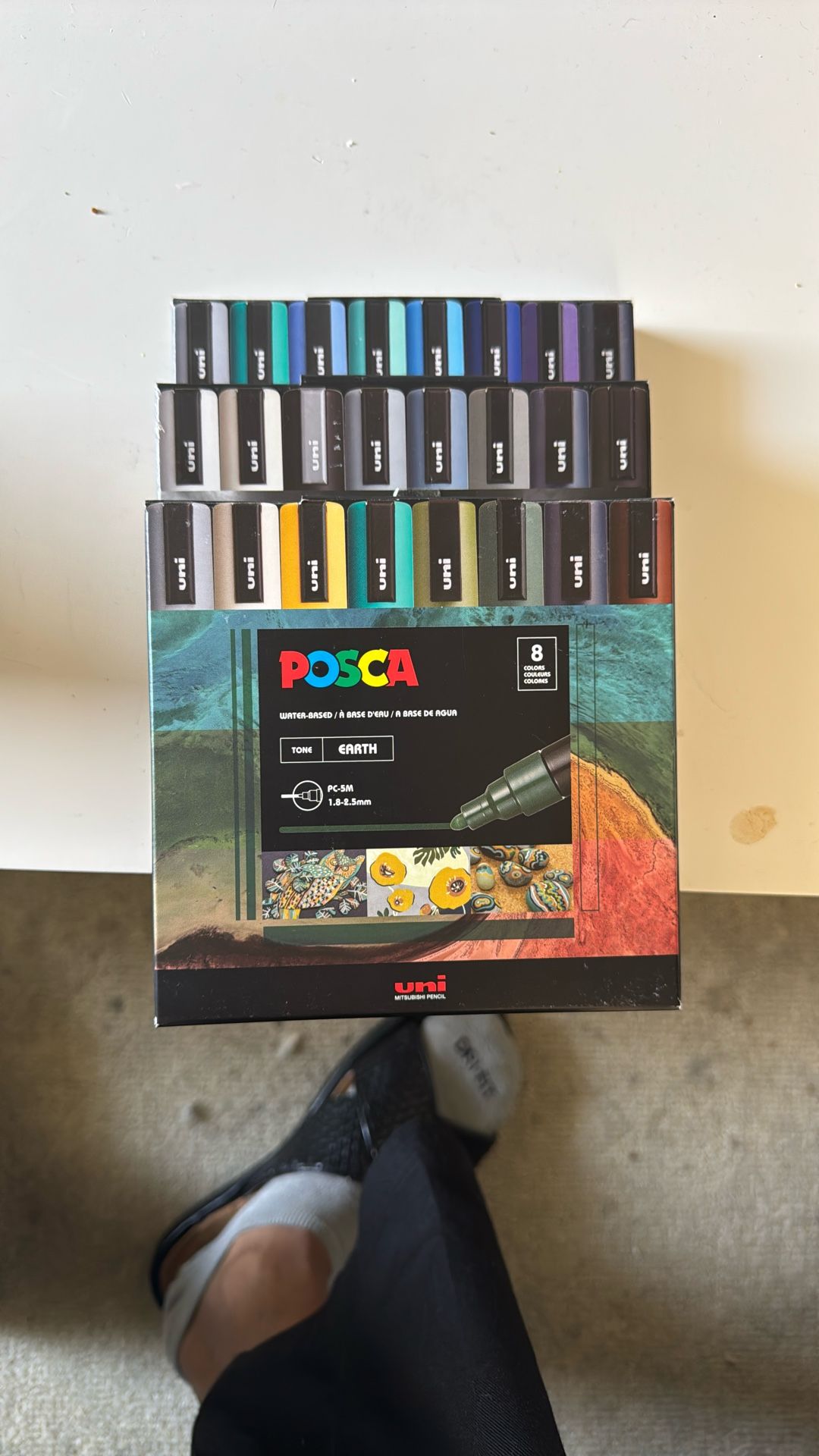 Brand new Posca Water based Paint Markers $25 For Each Set