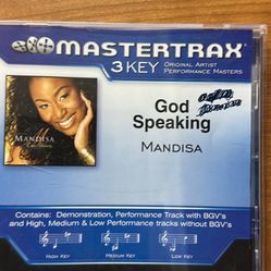 Mandisa CD Soundtracks “ God Speaking “ 3 Keys with Lyrics 