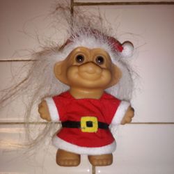 Russ Vintage Christmas Troll  Ornament 