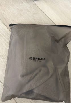 Dark oat essential hoodie size small