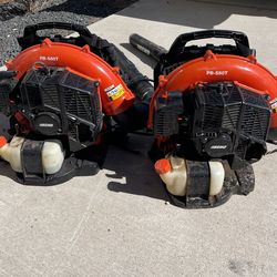 2 Blowers - Echo-580T