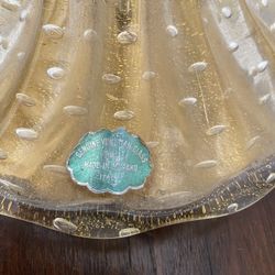 Antique Morano Venetian Glass Lamps