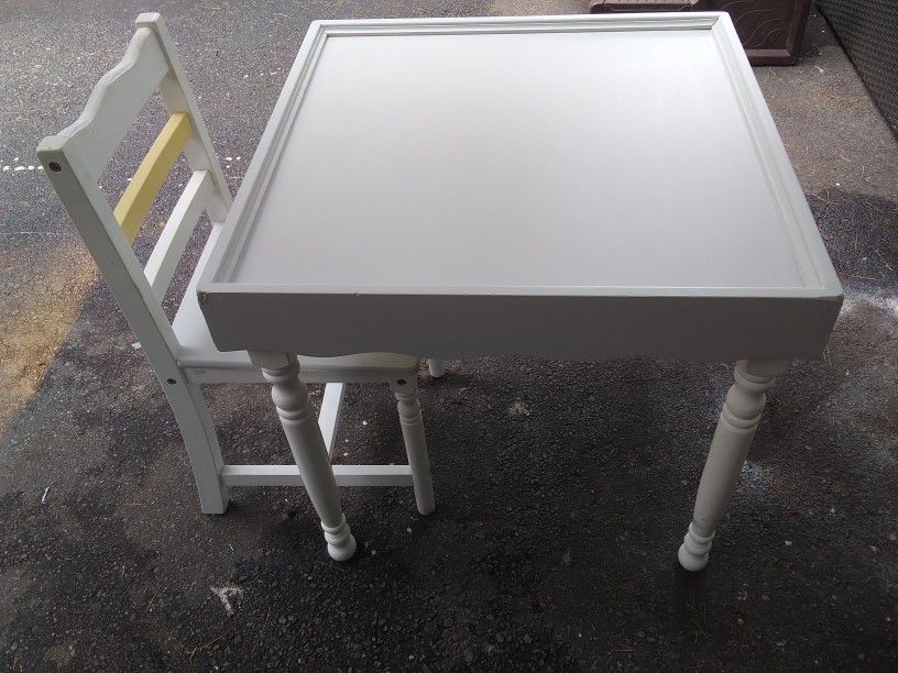 Children's Table & 1 Chair