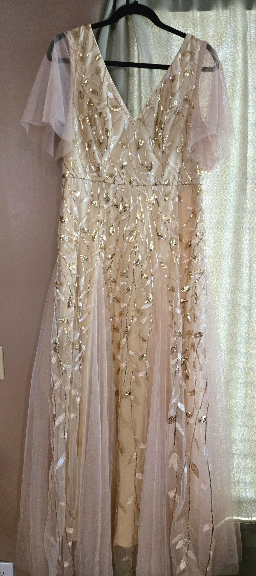 Formal Gold Dress Size 12 