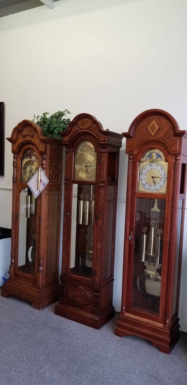 Download Grandfather Clock Showroom - 5 Gorgeous Clocks. for Sale ...