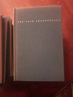 The Yale Shakespeare Plays 29 Vol Hardcover Book Set