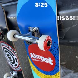 Skateboard Almost 8:25 Complete $65