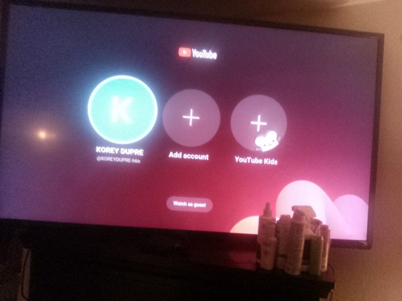 Flat Screen 55 Inch