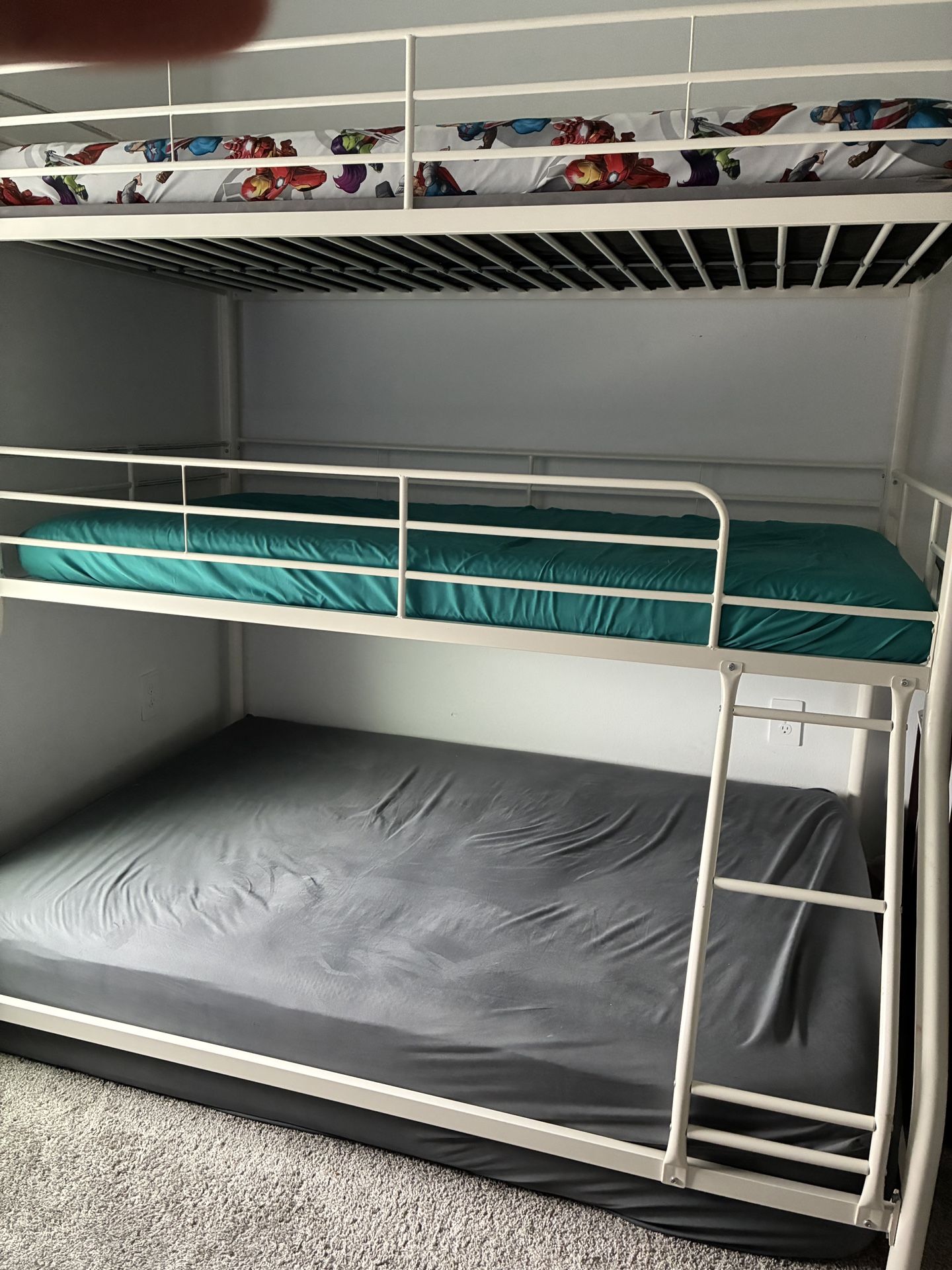 Triple Bunk Bed Frame 