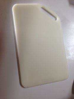 used plastic cut board