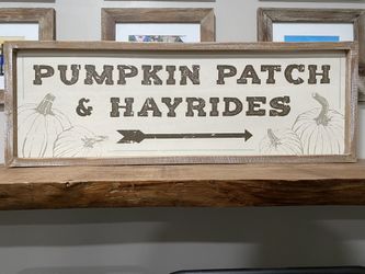 Pumpkin Patch Sign