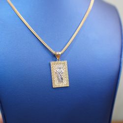 DIJE DE SAN JUDAS!!! CON TRIBAL DE 14K