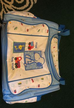 Snooppy boy diaper bag