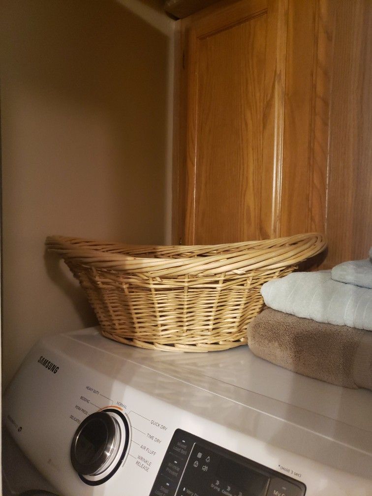 Laundry Wicker Basket 