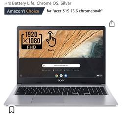 Acer 315 15.6” Chromebook