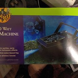 Coffin Fog Machine, Fog Juice And Cleaner